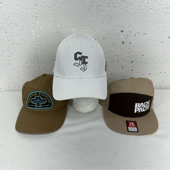 Lot of 3 Hats Richardson Mountain Standard & Sommerfest - Picture 1 of 16